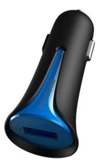 Incarcator auto Mcdodo CC-1002, USB 2.1A (Negru/Albastru)