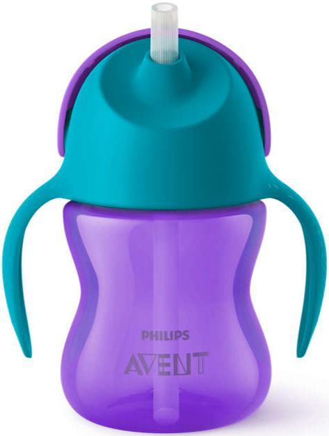Cana cu pai Philips Avent SCF796/02, 200ml, 9 luni+ (Verde)