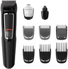 Aparat de tuns 9 in 1 Philips MG3740/15 Multigroom Series 3000, 9 instrumente (Negru)