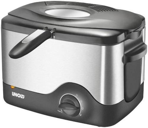 Friteuza Unold U58615, 1.5L, 1200W (Negru/Argintiu)