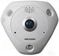 Camera Supraveghere Video Hikvision IP Fisheye DS-2CD6362F-IVS, 1/1.8" CMOS, 1.27 mm, 15m IR, PoE, IP66
