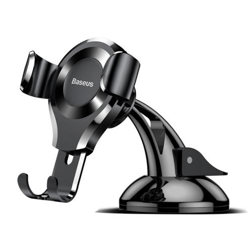 Suport Auto Baseus Osculum Type Gravity SUYL-XP01, cu ventuza (Negru) - 0 | YEO