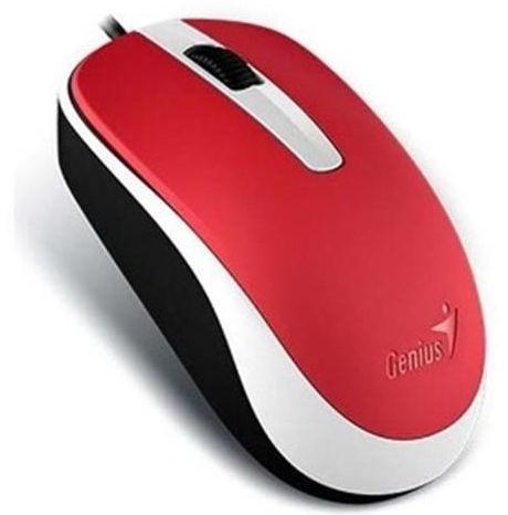 Mouse Genius DX-110, Ambidextru (Rosu) - 0 | YEO
