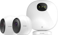 Kit Supraveghere Video D-Link DCS-2802KT, WiFi, CMOS, Full HD, 7.5 m IR, IP 65, (Alb)