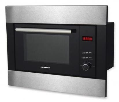Cuptor cu microunde incorporabil Heinner HMW-23BIXBK, 800W, 23L, 5 nivele, Grill (Negru/Inox) Cuptor cu microunde incorporabil Heinner HMW-23BIXBK, 800W, 23L, 5 nivele, Grill (Negru/Inox)