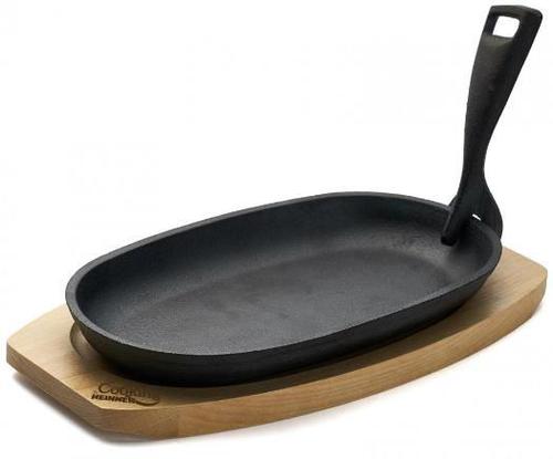 Platou servire Heinner HR-YT-995, 24 x 14 cm (Negru)