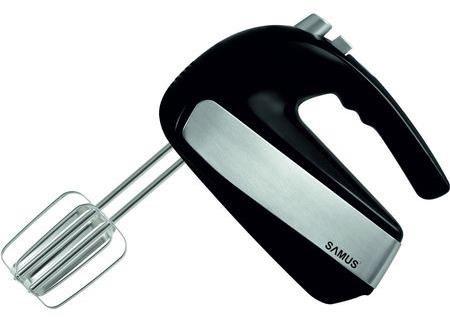 Mixer de mana Samus SMX500, 500W, 5 viteze (Negru/Inox)