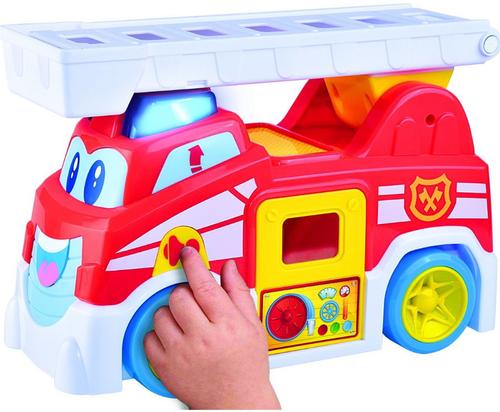 Masinuta de pompieri Little Learner, Vroom Vroom - 0 | YEO