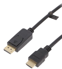Cablu Logilink CV0126 DisplayPort-HDMI (Negru)