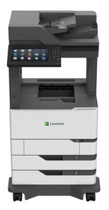 Multifunctional Laser Lexmark MX822ADE, A4, monocrom, Fax, Retea, Duplex, ADF