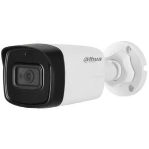 Camera Supraveghere Video Dahua HAC-HFW1230T-0360B, Bullet, 2MP, 1/2.8" CMOS, 3.6mm, IR 80m, microfon (Alb/Negru)