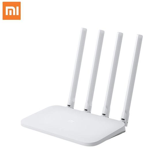Router Wireless Xiaomi 4C, 300 Mbps, 4 Antene externe (Alb) - 0 | YEO
