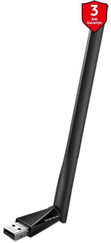 Adaptor wireless Mercusys MU6H, Dual-Band (Negru) Adaptor wireless Mercusys MU6H, Dual-Band (Negru)