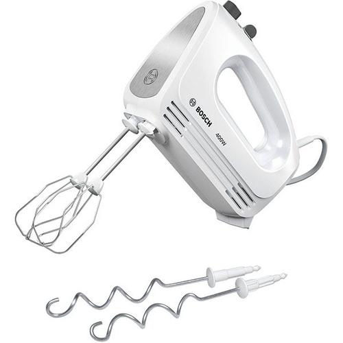 Mixer de mana BOSCH CleverMixx MFQ24200, 400W, 4 trepte viteza (Alb)