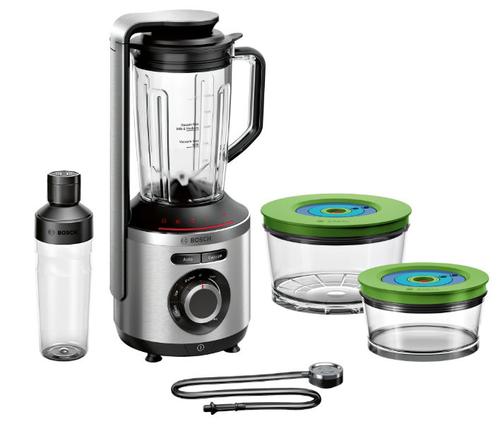 Blender vacuum Bosch MMBV625M, 1000 W, 37000 rpm, vas Tritan 1.5 L, cutit cu 6 lame (Inox) - 0 | YEO