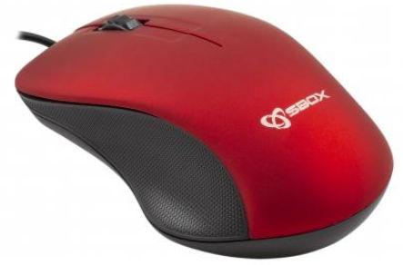 Mouse Optic SBOX M-958, 1000 DPI (Rosu) - 0 | YEO