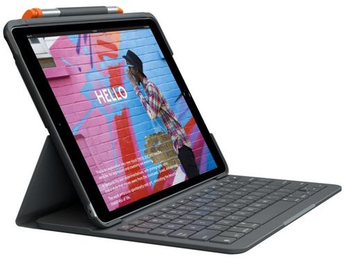 Husa cu tastatura Logitech Slim Folio 920-009480 pentru iPad 10.2inch gen7 (Negru)