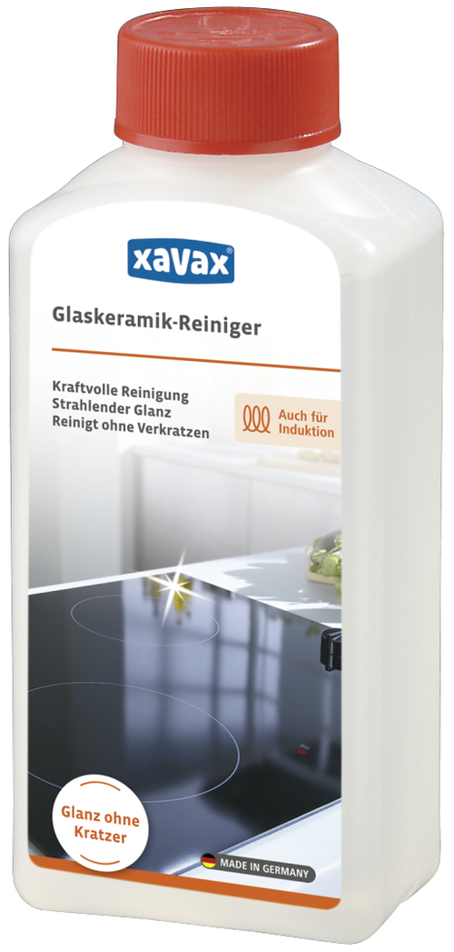 Solutie de curatat Xavax 111726 pentru plite de sticla, 250 ml