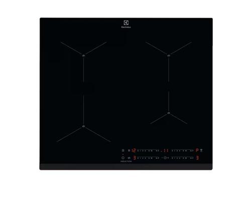 Plita incorporabila Electrolux EIS62443, Inductie, 4 Zone gatit, Conectivitate hota (Negru)