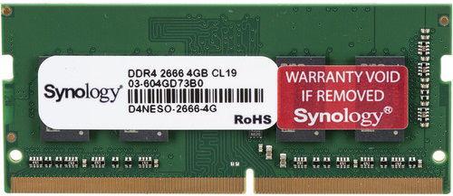 Memorie NAS Synology SODIMM, DDR4, 1x4GB, 2666MHz
