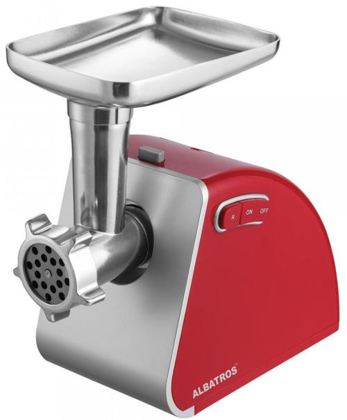 Masina de tocat Albatros MTA1510R, 1500 W, 1.8 kg/min, 3 Site (Rosu/Inox) - 0 | YEO