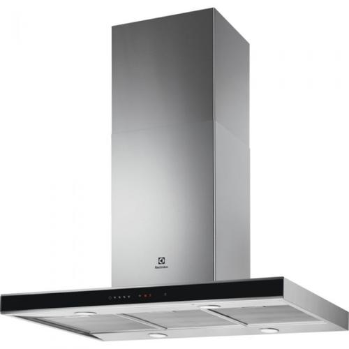 Hota decorativa Electrolux EFI739X, Putere de absortie 740 m3/h, 1 motor, Clasa A+, 90 cm (Inox)