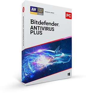 Bitdefender Antivirus Plus, 1 PC, 1 an, Licenta noua, BOX/Retail