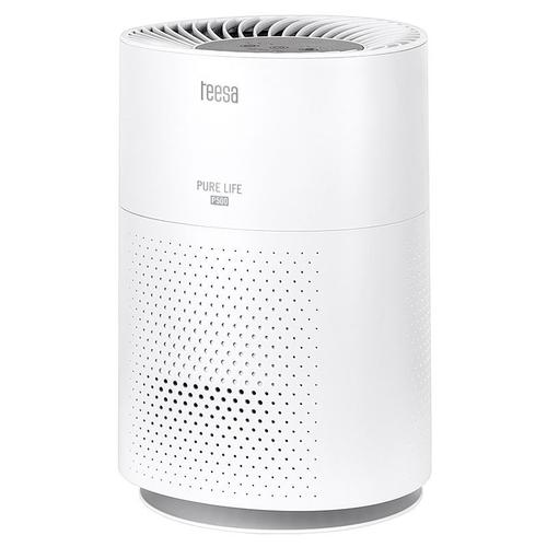 Purificator de aer Teesa Pure Life P500, 38 W, 136 m3/h , Pentru incaperi max 15 m2, Filtrare in 3 etape (Alb)
