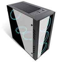 Carcasa Inaza Black Ship, Mid Tower (Negru)