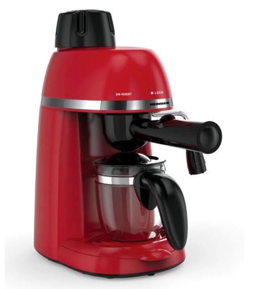Espressor Heinner HEM-350RD, 800 W, 3.5 bari, 0.24 L (Rosu) - 0 | YEO