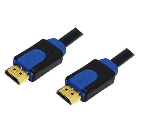 Cablu LOGILINK CHB1102, HDMI - HDMI, 2m, conectori auriti, 4K UHD/60Hz (Negru)