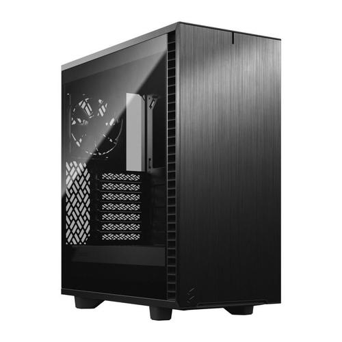 Carcasa Fractal Design Define 7 Compact Dark Tempered Glass, Middle Tower, Antifonare (Negru)