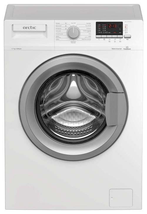 Masina de spalat rufe Arctic APL71224XLW3, 7 Kg, 1200 rpm, Clasa D, ExtraSteam, Add-In, Rapid+, Antisifonare, Motor Silent Inverter (Alb)