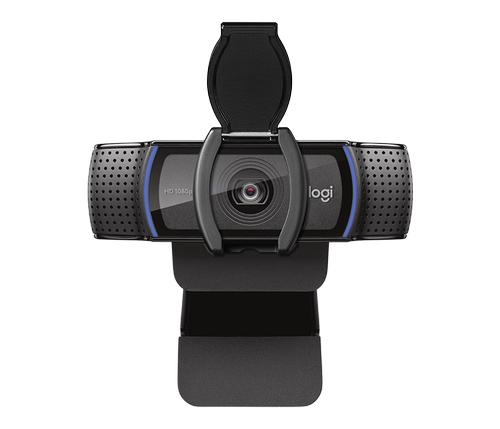 Camera Web LOGITECH C920S, USB, CMOS, Full HD, 30fps (Negru)