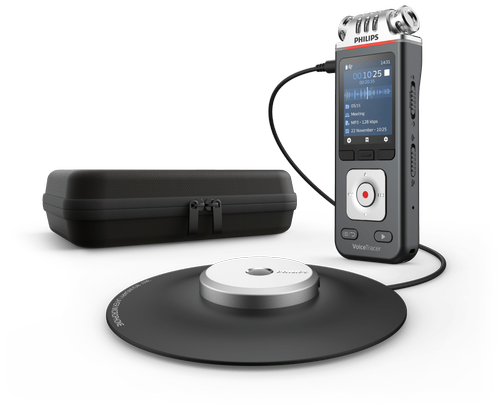 Reportofon Philips DVT8110, 2 microfoane, 8 GB, slot MicroSD, LCD 2'', 1000 mAh, aplicatie smartphone, microfon extern cu inregistrare 360°, WI-FI (Argintiu) Reportofon Philips DVT8110, 2 microfoane, 8 GB, slot MicroSD, LCD 2'', 1000 mAh, aplicatie smartphone, microfon extern cu inregistrare 360°, WI-FI (Argintiu)
