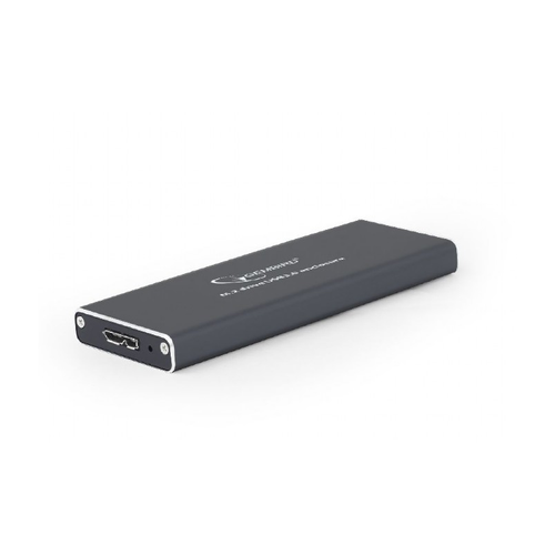 RACK extern GEMBIRD EE2280-U3C-01, compatibil SSD M.2, interfata PC USB 3.0, aluminiu (Argintiu)