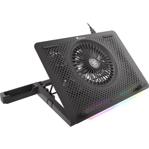 Cooler Laptop Genesis Oxid 450 RGB, 15.6inch, smartphone stand, 2 x USB (Negru) Cooler Laptop Genesis Oxid 450 RGB, 15.6inch, smartphone stand, 2 x USB (Negru)