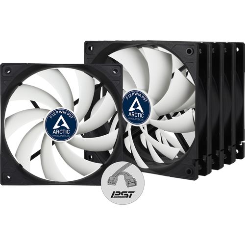 Set 5 ventilatoare Arctic F12, 5x120mm