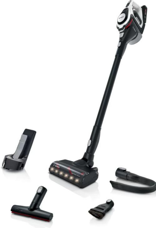 Aspirator vertical Bosch Gama 8 Unlimited Gen 2 BBS8214, 18 V, Autonomie 65 min (Alb/Negru) - 0 | YEO