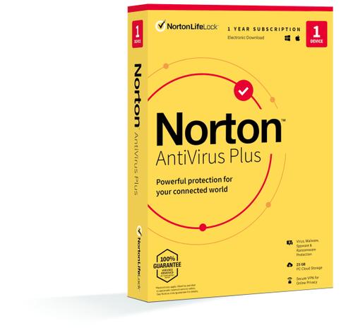 Antivirus Norton Plus, Backup 2GB, 1 User, 1 PC, 1An - 0 | YEO