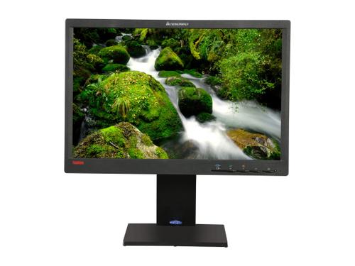 Monitor Refurbished Lenovo ThinkVision LT1952pwD, 19 Inch LED, 1440 x 900, VGA, DVI, Display Port (Negru)