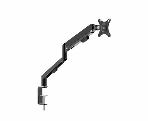 Suport monitor Serioux MM1101, tip: arc cu gaz, reglarea poziției unghiului de înclinare: -45 / + 90 °, pivotant: 180 °, rotatie pentru ambele brate: 360 °, VESA: 75x75mm & 100x100mm, greutate maxima suportata: 9 kg, compatibilitate: 10inch-30inch