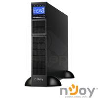 UPS nJoy Balder PWUP-OL10KBA-AZ01B 10000, 10000VA/10000 W, On-line, LCD Display, Management, Rack/Tower, Dubla conversie, 2U, Nu are baterie inclusa, PWUP-OL10KBA-AZ01B