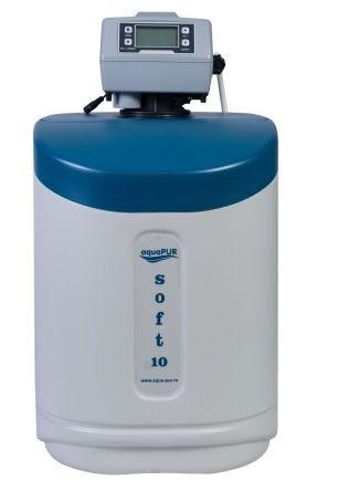 Dedurizator apa Valrom AquaPur Soft 10 CAB, 0.8 mc/h, BY-PASS (Alb/Albastru) - 0 | YEO