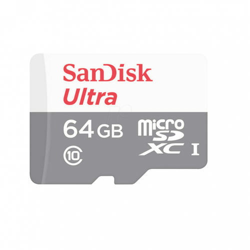 Card de Memorie SanDisk MicroSDXC, 64GB, Adaptor SD, Class 10