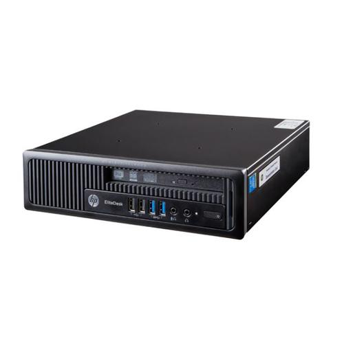 Calculator Sistem PC Refurbished HP EliteDesk 800 G1 USDT, Intel Core i5-4570S 2.90GHz, 8GB DDR3, 500GB SATA, DVD-ROM (Negru)