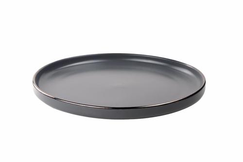 Farfurie intinsa Heinner CALYPSO HR-WDF-G27, Ceramica, 27 cm (Negru)
