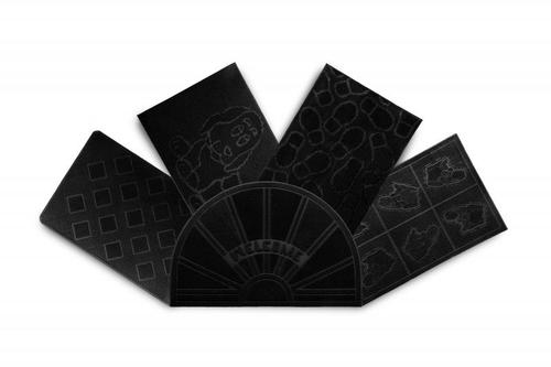 Covoras intrare cauciuc Vanora VN-MCF-40-60C, model catel, 40 x 60 cm (Negru)