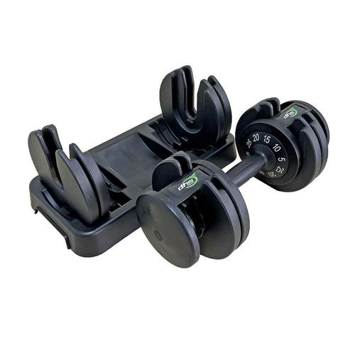 Gantera reglabila DHS 5017, 25kg (Negru) Gantera reglabila DHS 5017, 25kg (Negru)