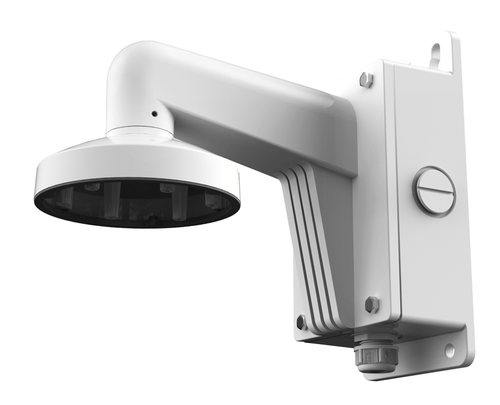 Suport de montaj pe perete Hikvision DS-1473ZJ-135B cu doza de jonctiune pentru camere Dome (Alb)